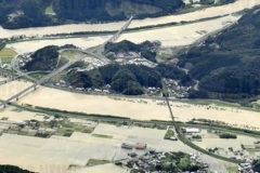 北川が氾濫_宮崎県_2016年_KDO_2016092000370