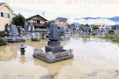 冠水した墓地_2022年_山形県_KDO_2022080404383