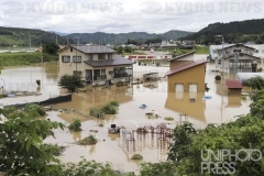 最上川流域で浸水_山形県_2020年_KDO_2020072908126