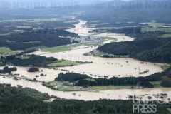 最上川流域で浸水_山形県_2020年_KDO_2020072909604