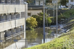 台風19号_浸水被害があったマンション_神奈川県_2019年_KDO_2019101300107